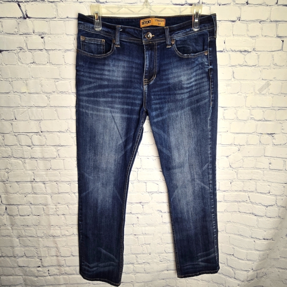 Seven7 Straight Fit Jeans Size 34x32